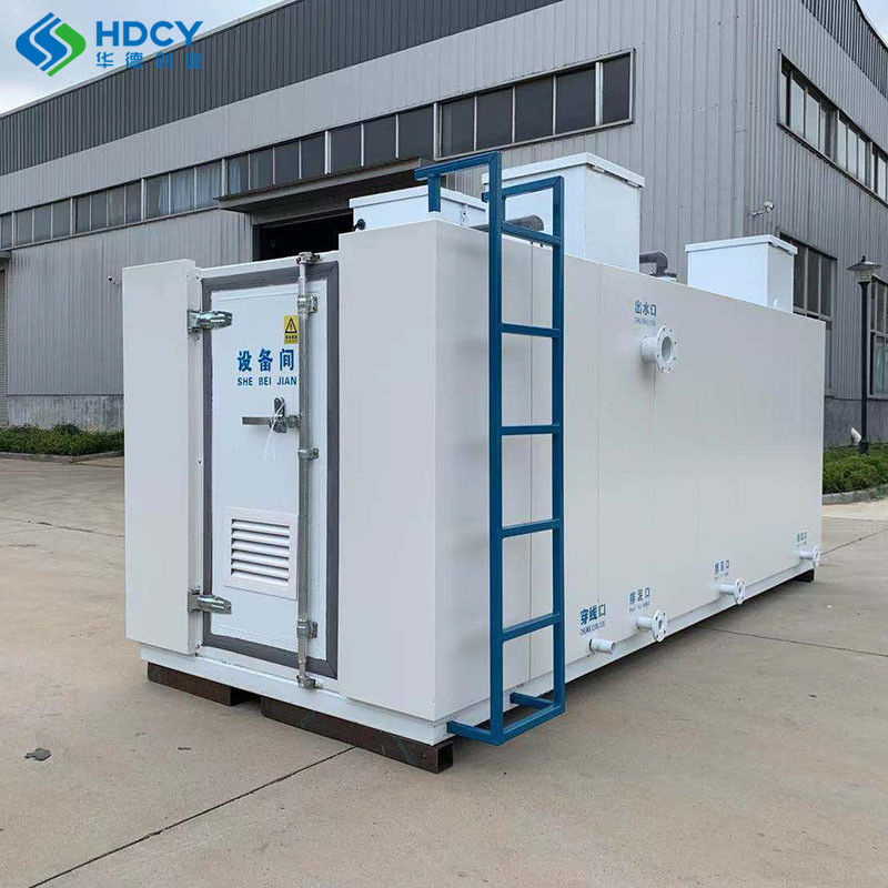 Food Shop Hospital Wastewater Treatment Integrated Equipment Sewage Waste Water Treatment Plant