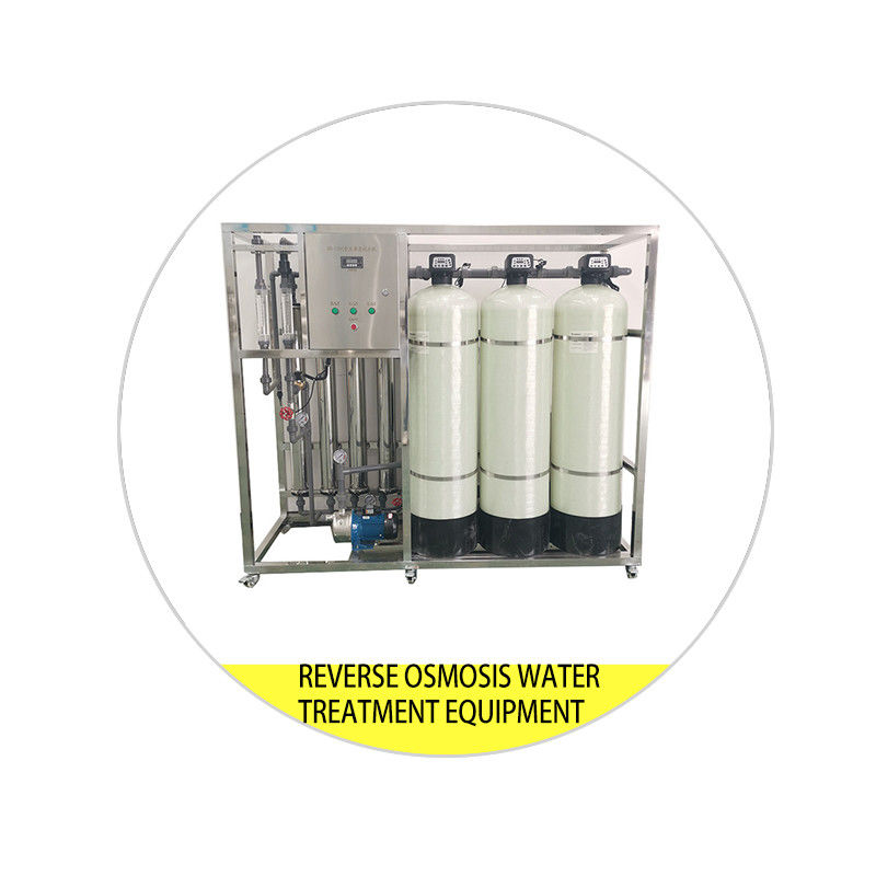 Reverse Osmosis Water Treatment Equipment Fiberglass Tank 1 Ton RO Deionized Ultra-Pure Water Equipment