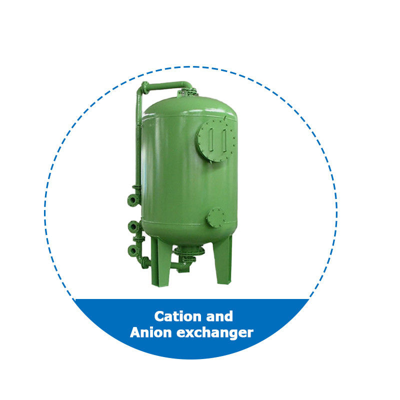 Mixed Ion Exchanger Canal-Ion Mixed Bed Exchange Tank Carbon Steel Lined With Glue Filter Water Purification Equipment