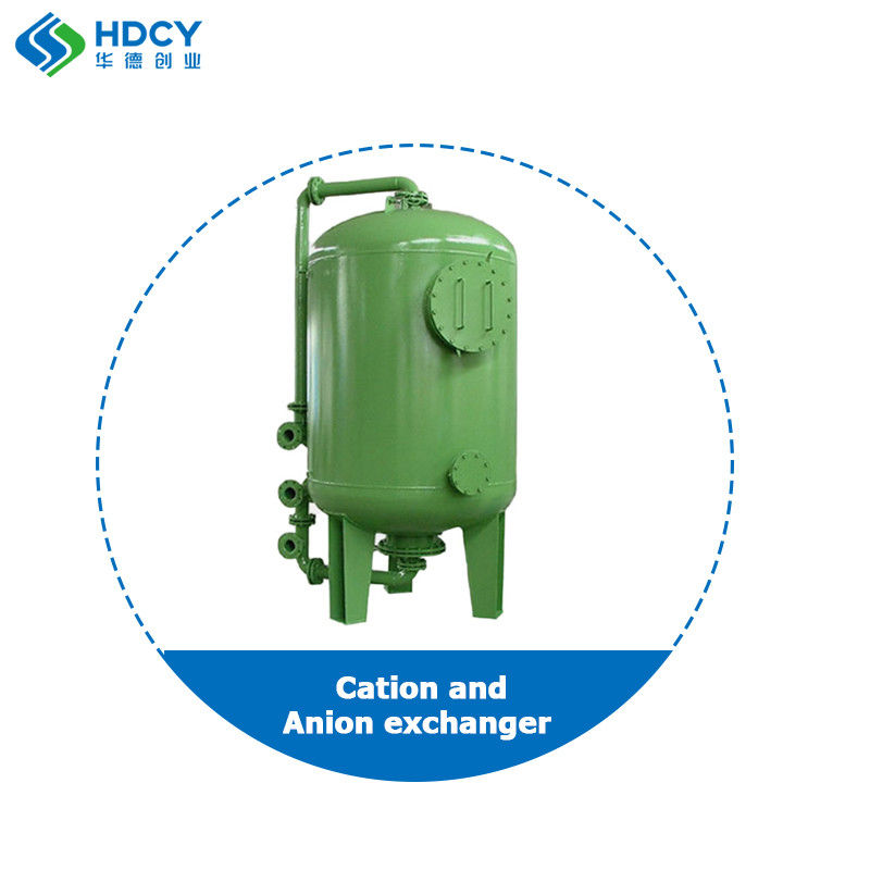 Mixed Ion Exchanger Canal-Ion Mixed Bed Exchange Tank Carbon Steel Lined With Glue Filter Water Purification Equipment