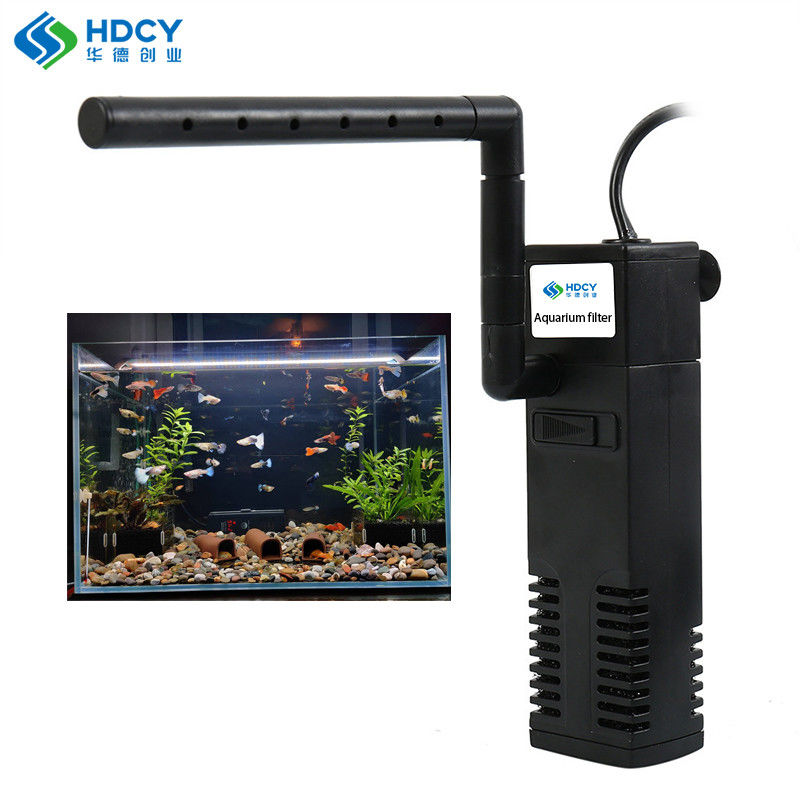 Tratamento de água Filtro de aquário Filtro submersivel incorporado para chuveiro de cascata pequeno de 3W