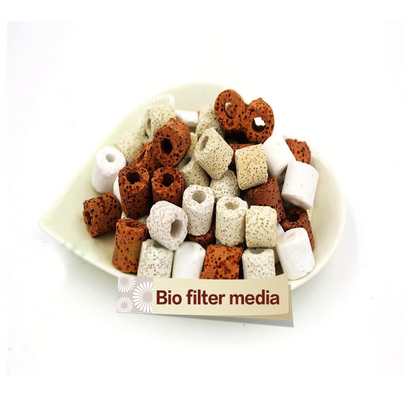 250g/bag Ceramic Bio-porous Filter Medium Bio-ring Fish Tank Nitrifying Bacteria Biosphere