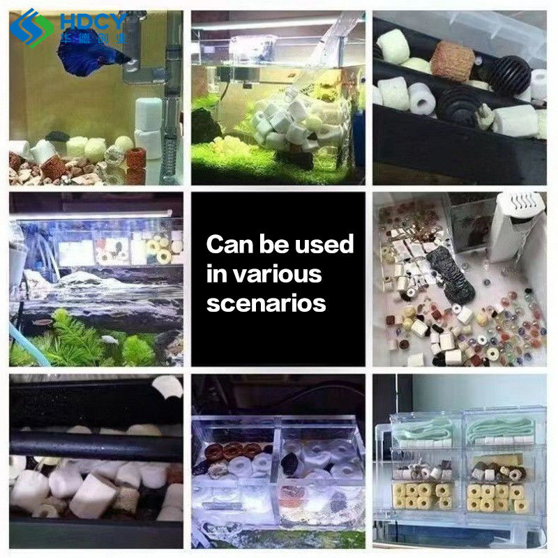 250g/bag Ceramic Bio-porous Filter Medium Bio-ring Fish Tank Nitrifying Bacteria Biosphere