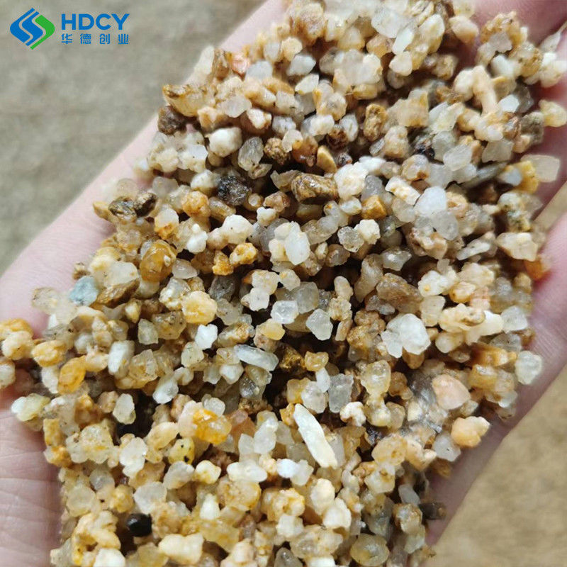 Material de filtro de arena marina resistente al desgaste para el tratamiento, purificación y filtración del agua
