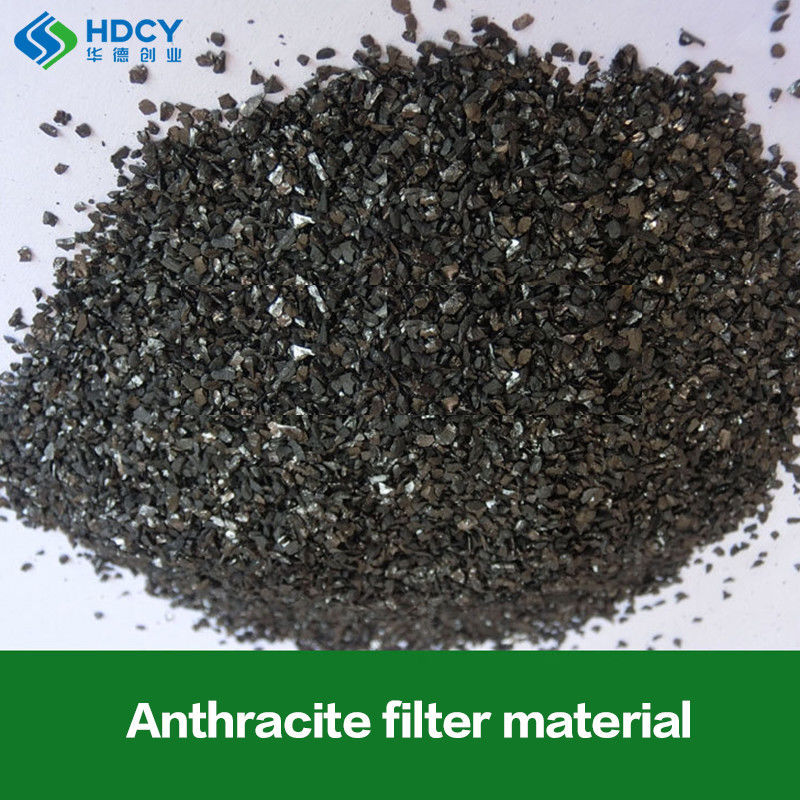 Tratamiento del agua Material de filtro de antracita refinada Purificación del agua potable Filtración de multimedios Filtración