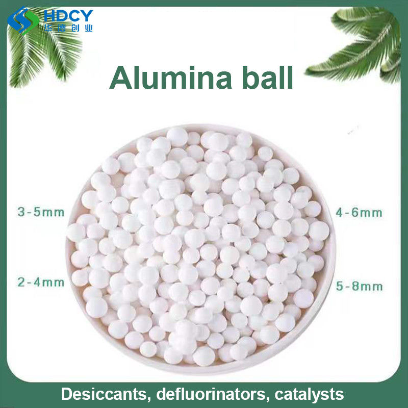 Boule d'aluminium activée Le catalyseur parfait pour l'adsorption et la défluoration du séchage