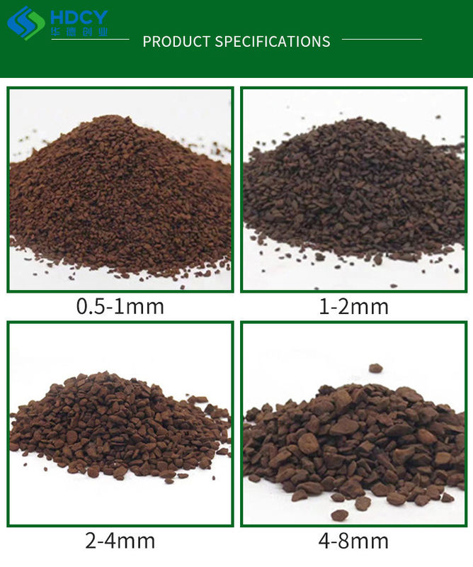 Material de filtro de cerámica Material de filtro de aguas residuales Filtro de aireación Filtro utilizando material de filtro