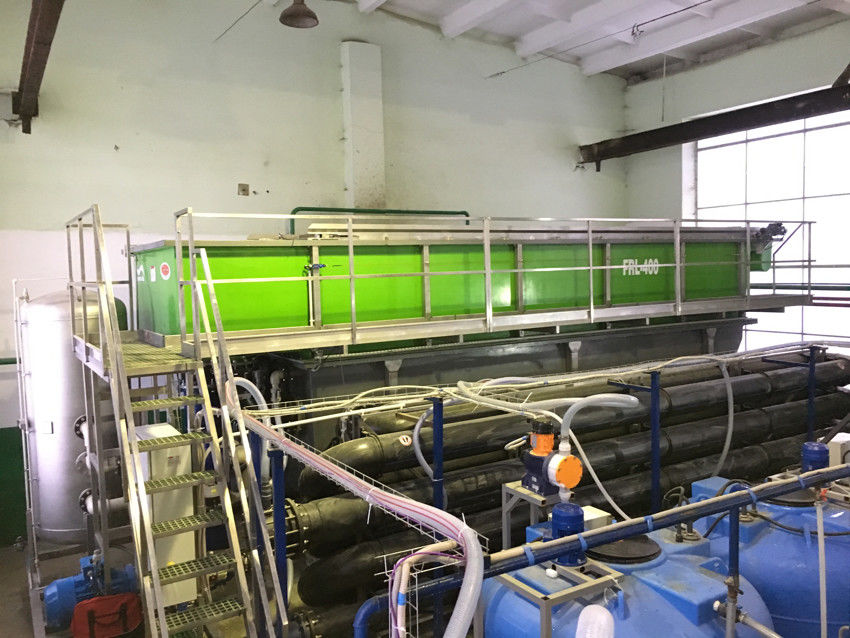 Dissolved Gas Flotation (DAF) Unit Capacity 400 M3 /H PRFV Wastewater Treatment Material FRL
