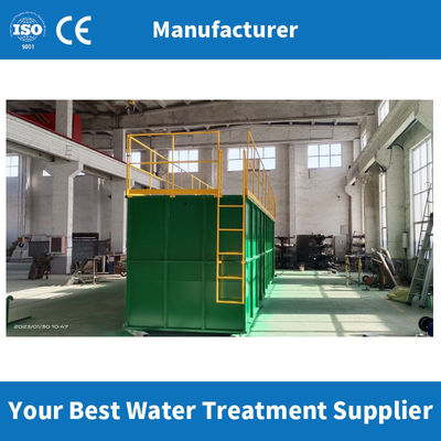 Sistema de tratamiento de aguas residuales Tipo de membrana MBR Para reutilización de aguas residuales, reciclaje de aguas residuales