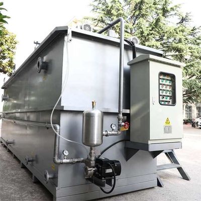 Sistema flutuante de ar dissolvente da unidade DAF para equipamento de tratamento de águas residuais