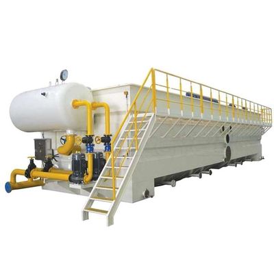 WWTP Clarificación del sistema de aguas residuales Tanque Proveedor de tratamiento de agua Unidad DAF Flotación de aire disuelto
